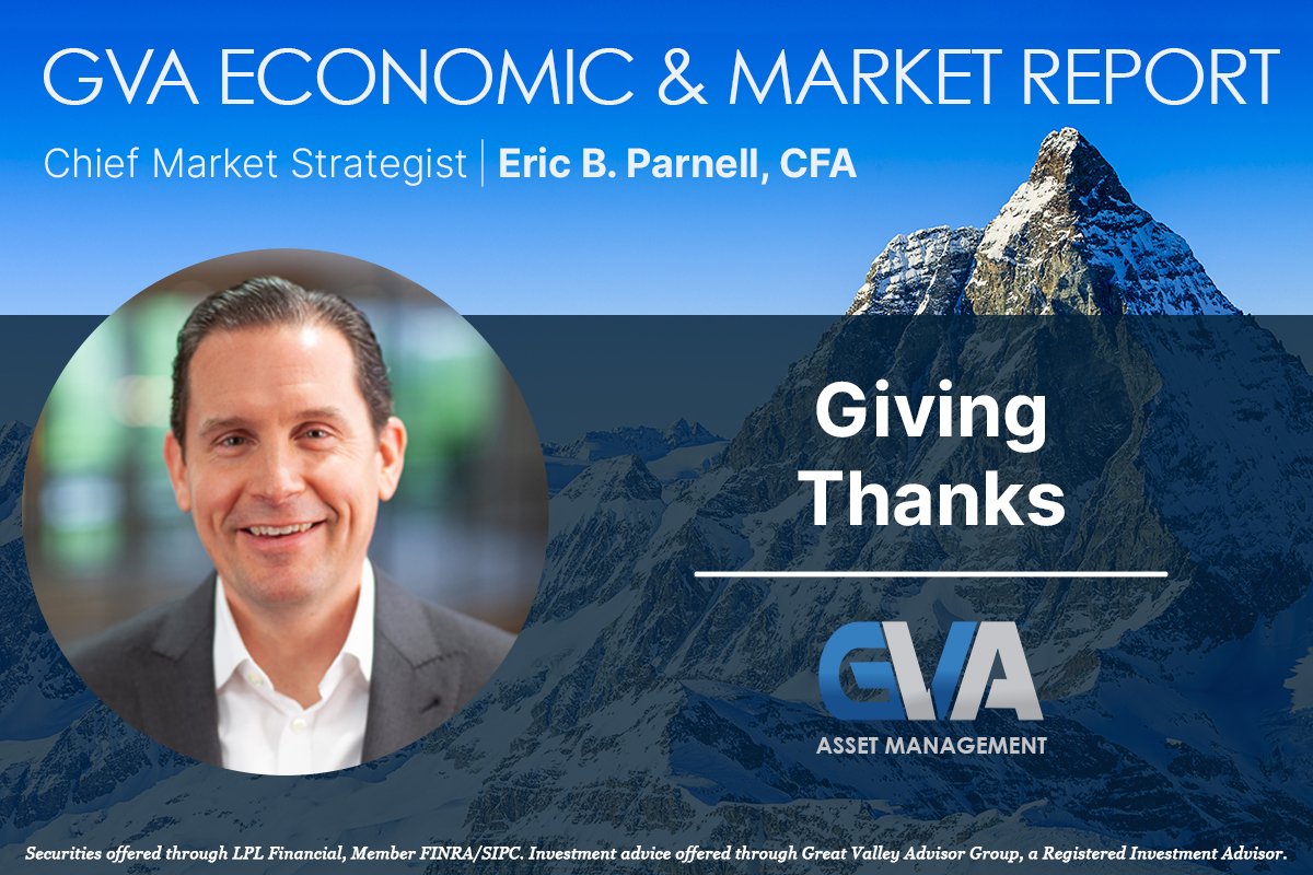 Featured image for “Economic & Market Report: Giving Thanks”